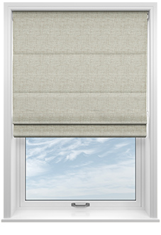 Melrose (Blackout), Wheat - Motorised Roman Blind